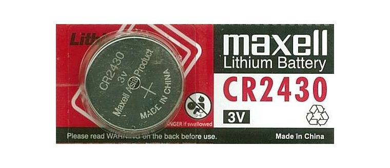   CR2430, MAXELL