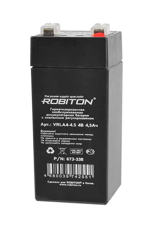  - ROBITON VRLA4-4.5 , 4 4.5 A