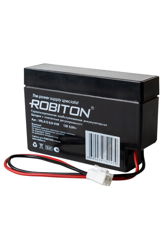  - ROBITON VRLA12-0.8-VHR, 12 0.8 A