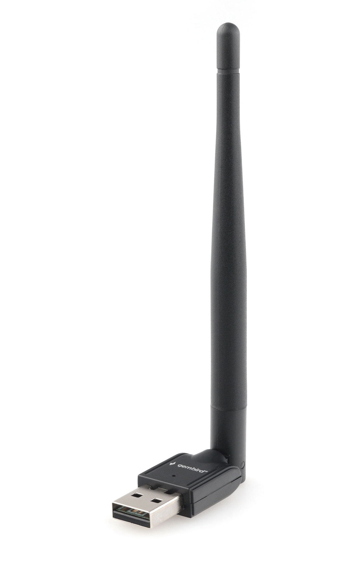Адаптер USB Wi-Fi 802.11B/G/N 150 Мбит/сек, с антенной, Gembird WNP-UA-010, чипсет RTL8188