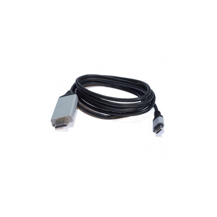 Кабель-адаптер USB Type C (m) -> HDMI 2.0 м KS-is (KS-375)