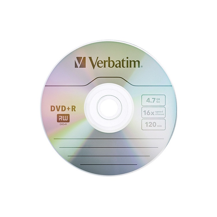 DVD+R  16 Verbatim 4.7 