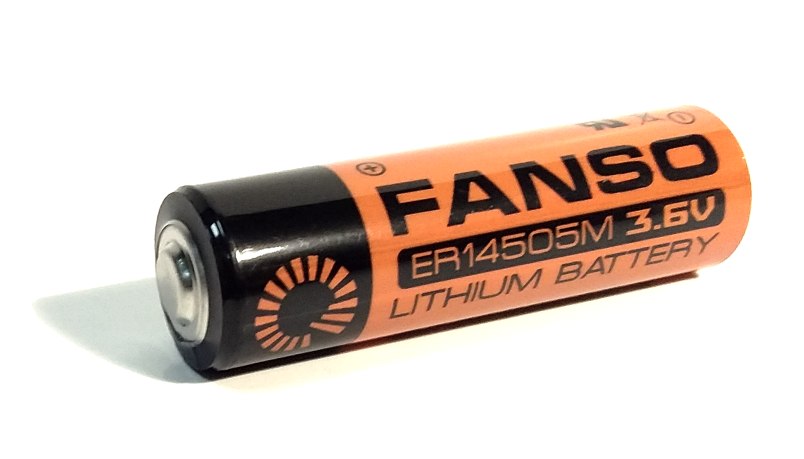 Батарейка литиевая ER14505M (AA) 3.6В высокотоковая FANSO Батарейка литиевая ER14505M (AA) 3.6В высокотоковая FANSO