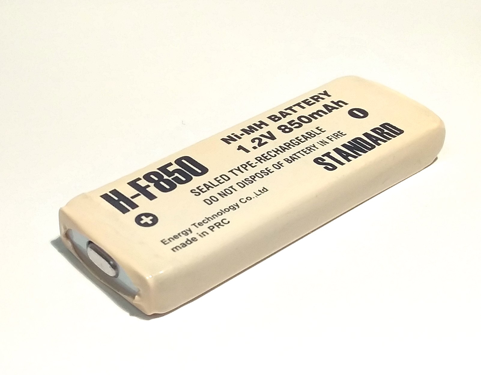 ����������� F (''������'') 850 mAh, 1.2� Ni-MH ET (6*17*47 ��)