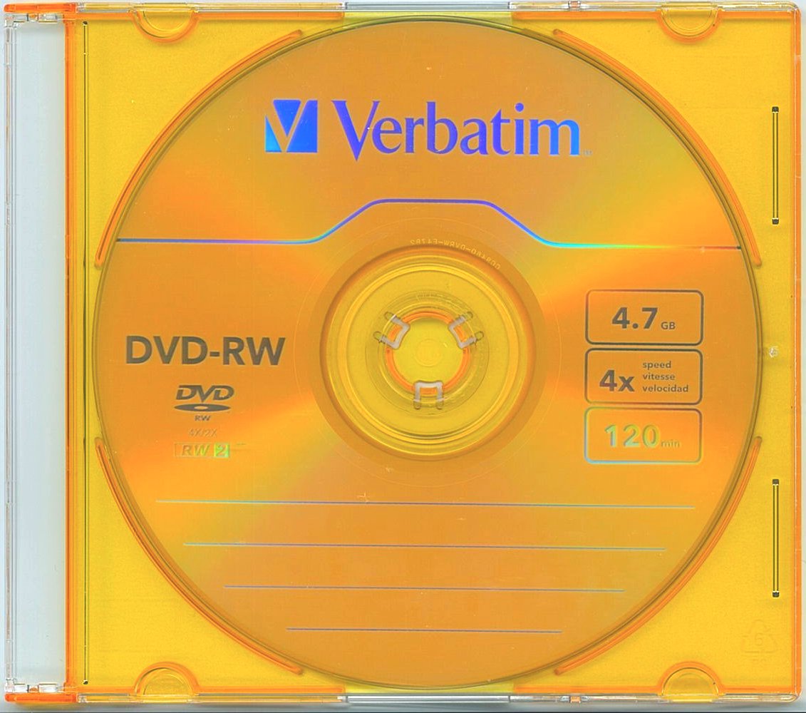 DVD-RW  4  VERBATIM 4.7  SlimBox