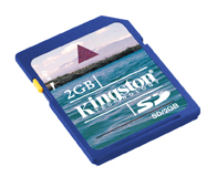 Карта памяти Secure Digital 2 Гб Kingston Карта памяти Secure Digital 2 Гб Kingston