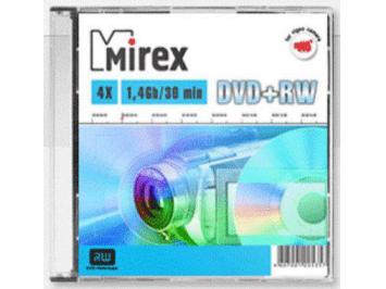 DVD+RW мини диск 1.4 Gb MIREX 4х в коробке DVD+RW мини диск 1.4 Gb MIREX 4х в коробке