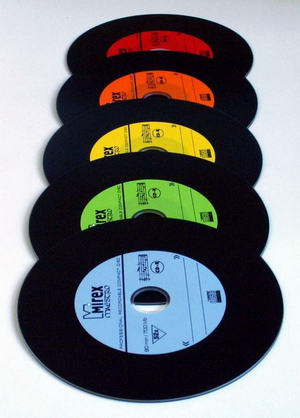CD-R диск MIREX 48x - Maestro (Vinyl),цветной 700 Мб, SlimBox