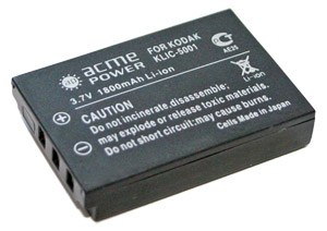 Аккумулятор для KODAK KLIC-5001 (AcmePower) Аккумулятор для KODAK KLIC-5001 (AcmePower)