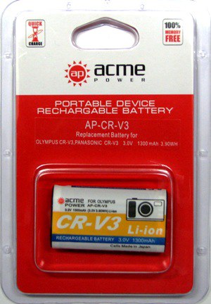 Аккумулятор OLYMPUS CR-V3 (AcmePower) Аккумулятор OLYMPUS CR-V3 (AcmePower)