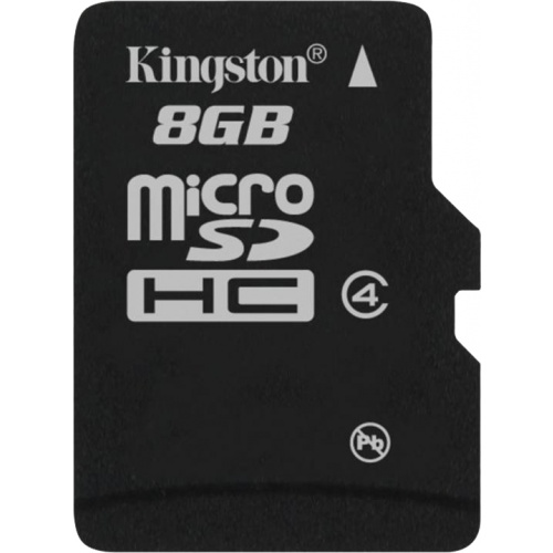 Карта памяти microSDHC 8 Гб KINGSTON Сlass 4 Карта памяти microSDHC 8 Гб KINGSTON Сlass 4