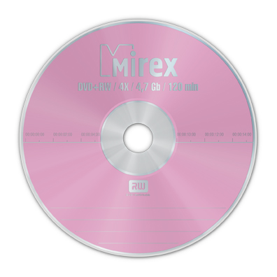 DVD+RW  4 MIREX 4.7  SlimBox