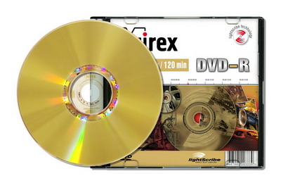 DVD-R диск 16х MIREX 4.7 Гб, LightScribe, SlimBox DVD-R диск 16х MIREX 4.7 Гб, LightScribe, SlimBox