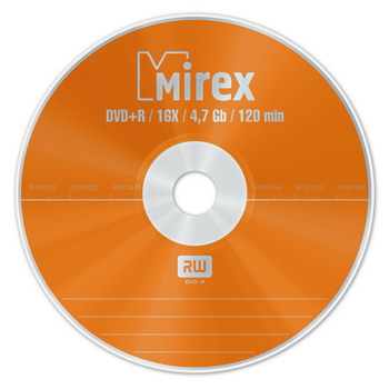 DVD+R  16 MIREX 4.7 , bulk