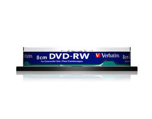 DVD-RW /mini (8 )  VERBATIM printable 1.4 Gb CakeBox