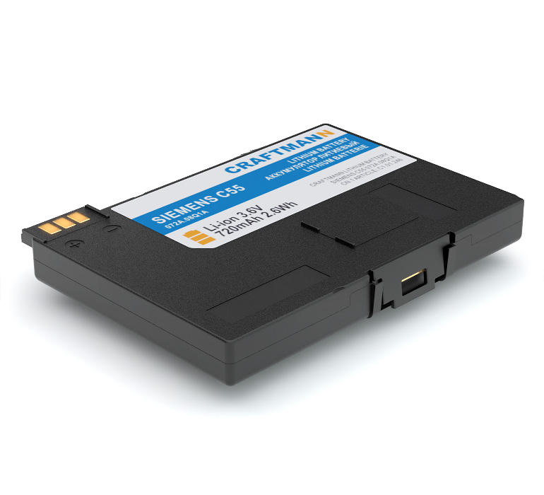  SIEMENS C55 [EBA-510], 720 mAh CRAFTMANN