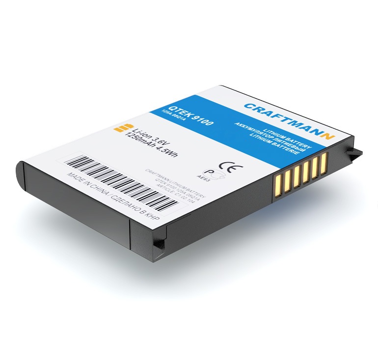  QTEK 9100 [WIZA16], 1250 mAh CRAFTMANN
