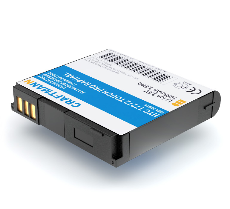   HTC T7272 (TOUCH PRO [RAPH160], 1050 mAh  CRAFTMANN