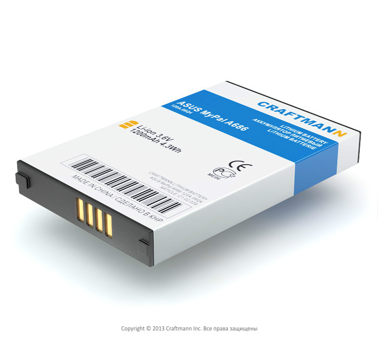  ASUS A686 [SBP-09], 1200 mAh CRAFTMANN