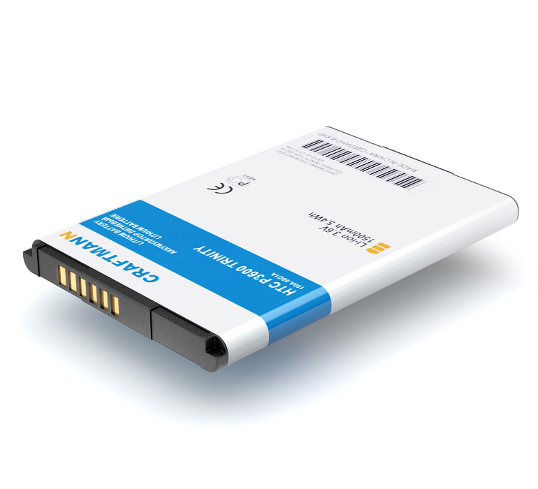   HTC P3600 (TRINITY [TRIN 160], 1500 mAh  CRAFTMANN