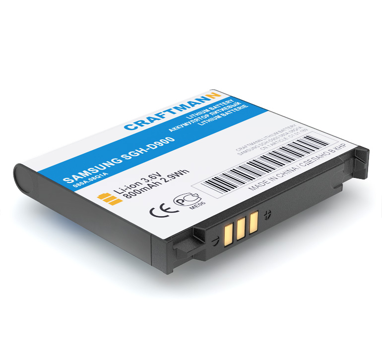  SAMSUNG SGH-D900 [AB503442CE], 800 mAh CRAFTMANN