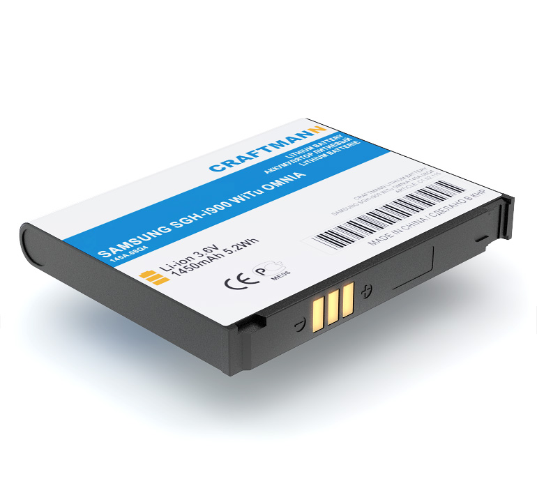   SAMSUNG SGH-i900 (WiTu) [AB653850CE],1450 mAh CRAFTMANN