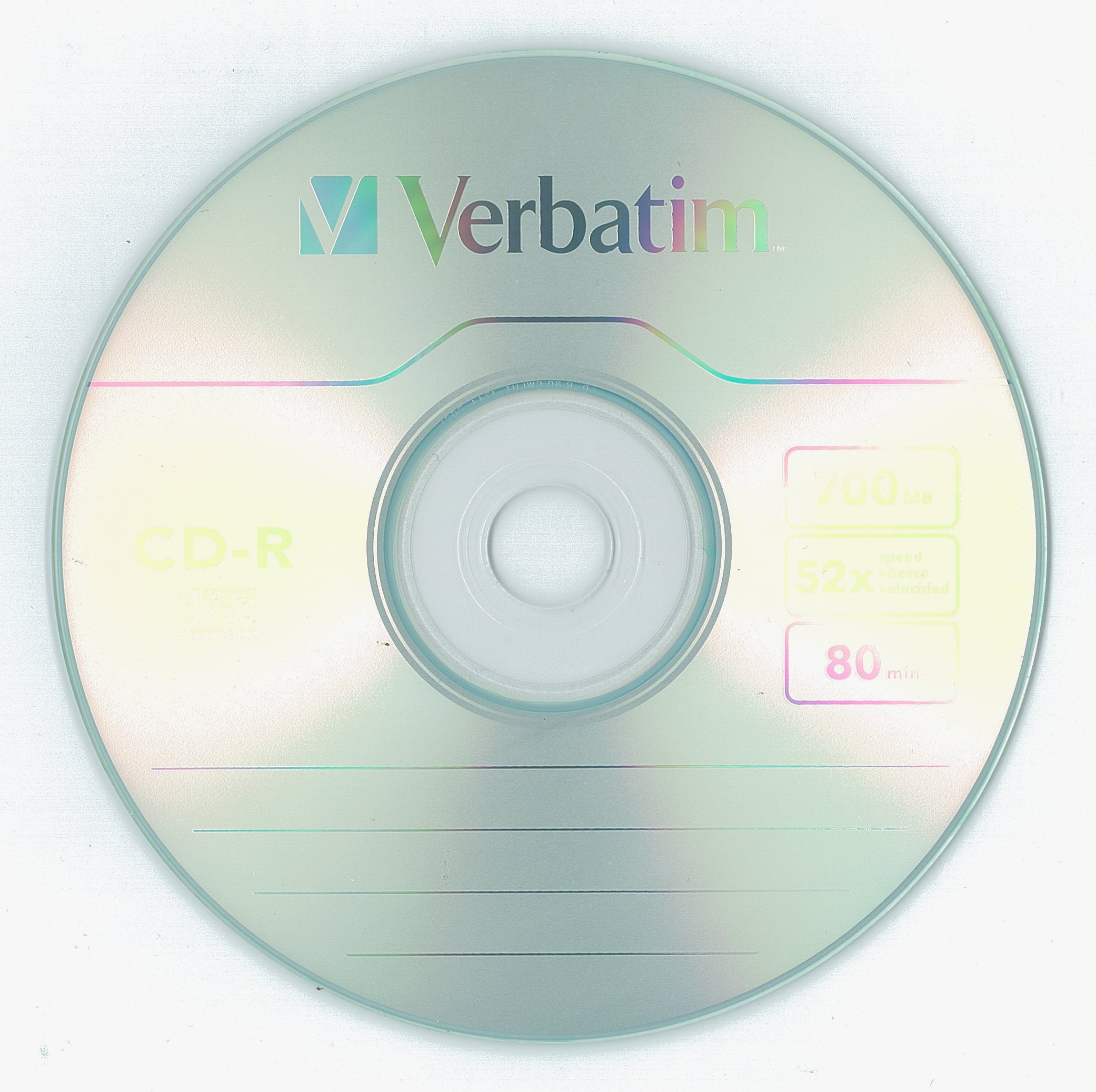 CD-R  Verbatim 52x 700  / 80 