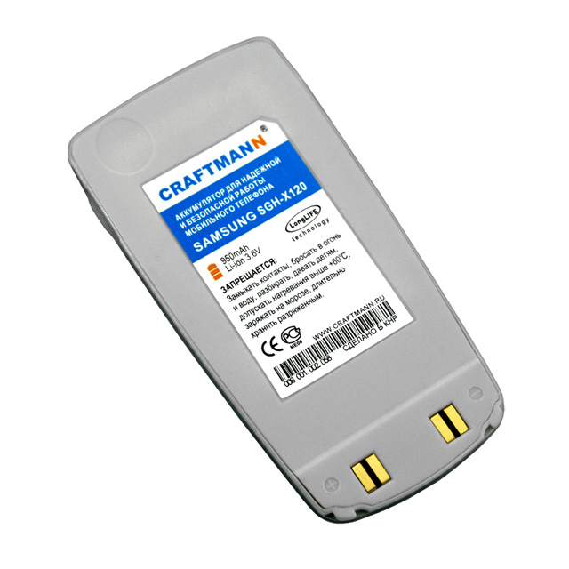  SAMSUNG SGH-X120 [BST3188SE],950 mAh CRAFTMANN