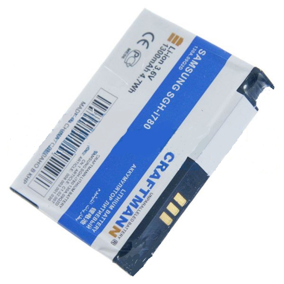  SAMSUNG SGH-i780 [AB823450CE],1300 mAh  CRAFTMANN