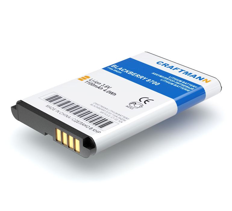   BLACKBERRY 8700 [BAT-06860-003], 1100 mAh CRAFTMANN