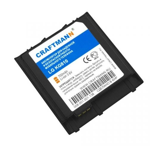  LG KG810 [LGLP-GAMM], 700 mAh CRAFTMANN