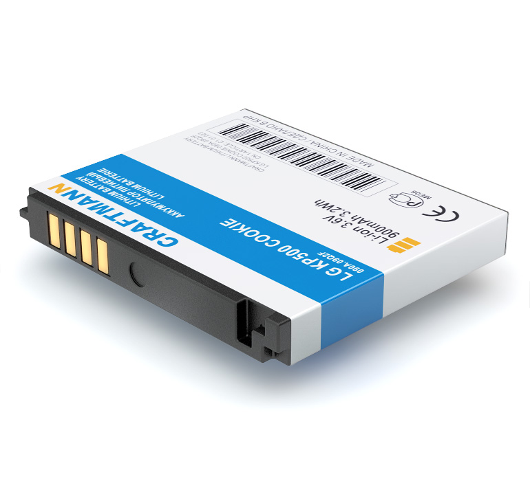    LG KP500 [LGIP-570A], 900 mAh CRAFTMANN
