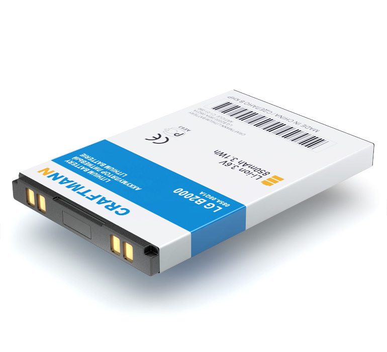  LG B2000 [LGTL-GBIP-830], 850 mAh CRAFTMANN