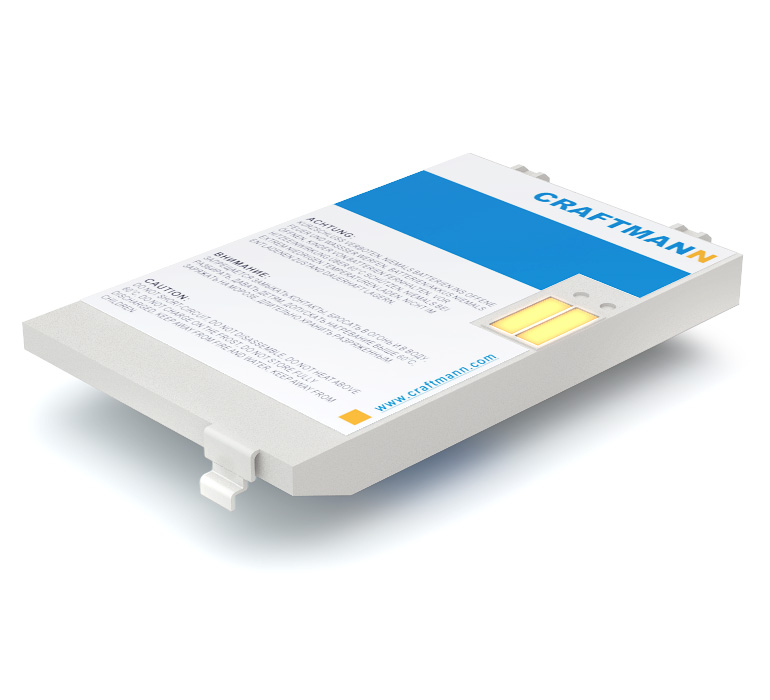   PHILIPS XENIUM 9@9a [MS511049/7887], 1200 mAh CRAFTMANN