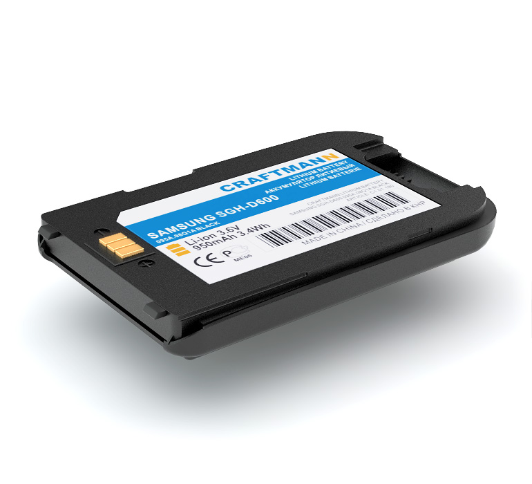  SAMSUNG SGH-D600 [BST4389BE], 950 mAh,  CRAFTMANN
