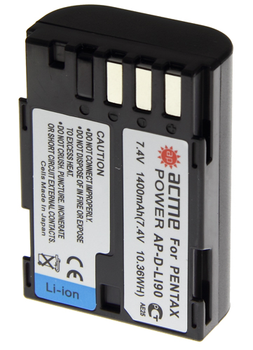 Аккумулятор PENTAX D-LI90 (AcmePower)