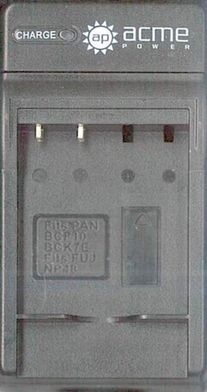 Зарядное устройство  AcmePower CH-P1640 (BCF10) 220В / 12В для аккумулятора PANASONIC DMW-BCF10, DMW-BCJ13
