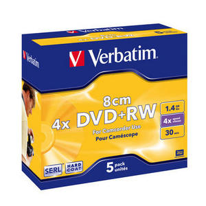 DVD+RW /mini (8 )  1.4 Gb Verbatim 4  