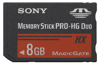 Карта памяти Memory Stick PRO-HG Duo 8 Гб Sony Карта памяти Memory Stick PRO-HG Duo 8 Гб Sony