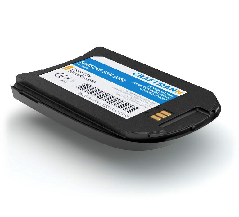  SAMSUNG SGH-D500 [BST3078BE], ,1000 mAh CRAFTMANN