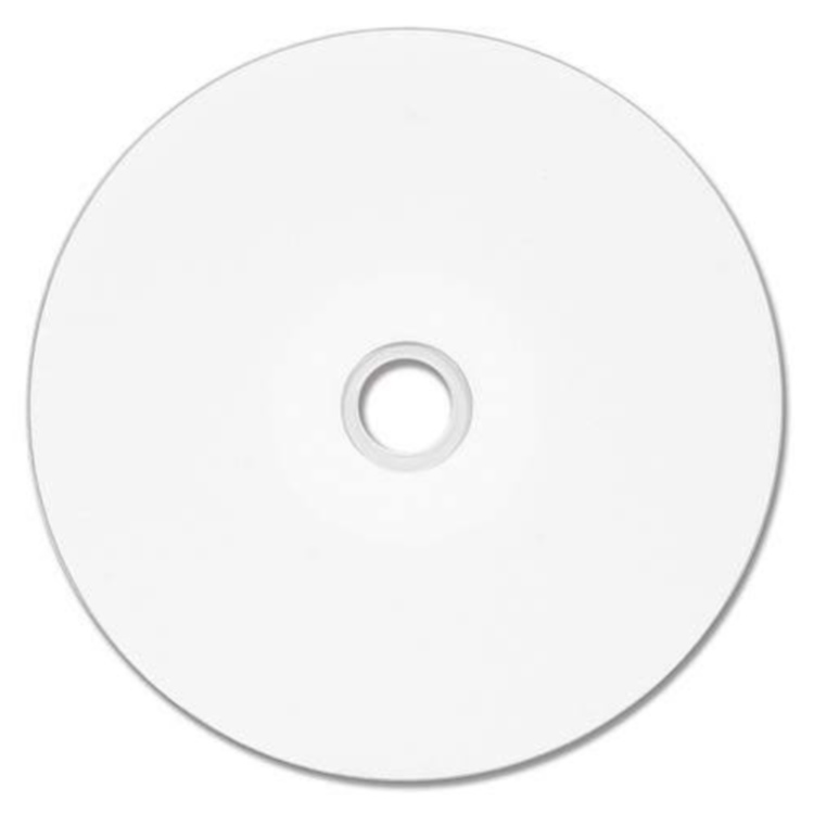 BD-R (Blu-Ray) диск двухслойный (DoubleLayer /DL) 50 Gb 8х/6x/4x/2x CMC printable, для струйной печати в CakeBox
