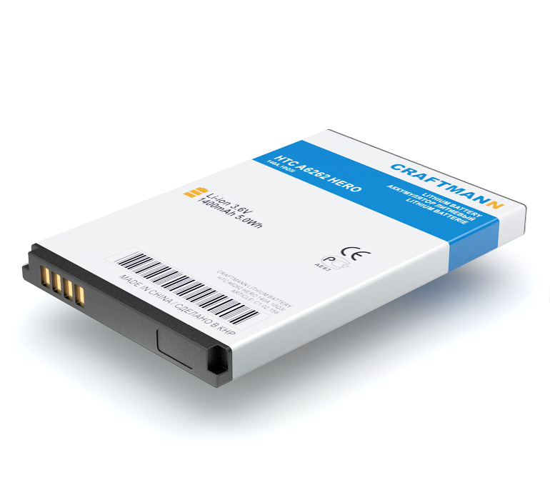  HTC A6262 (HERO) [TWIN 160], 1400 mAh  CRAFTMANN