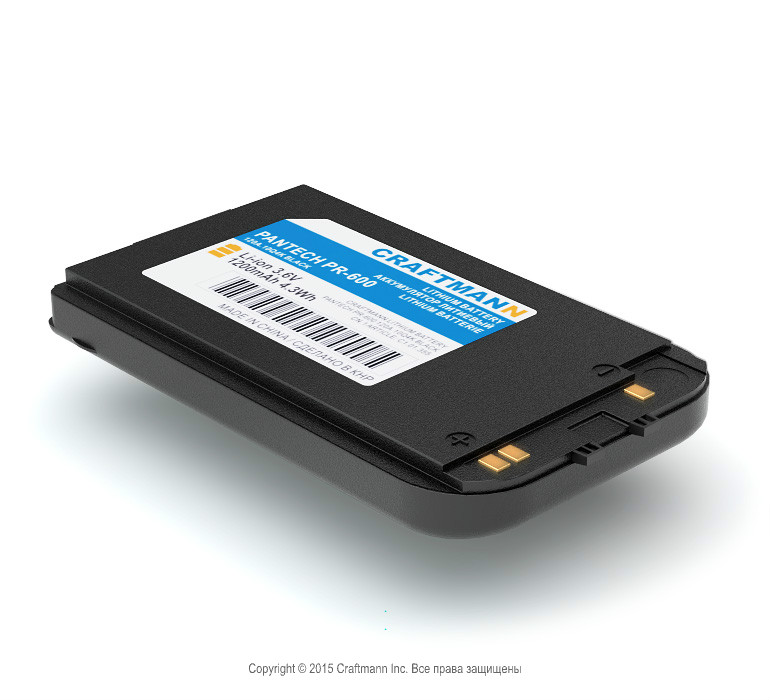   PANTECH PR-600 [PBR600], 1200 mAh  CRAFTMANN