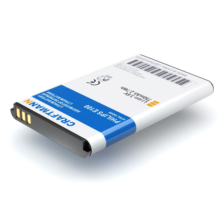  PHILIPS E100 [AB0820CWM], 750 mAh  CRAFTMANN
