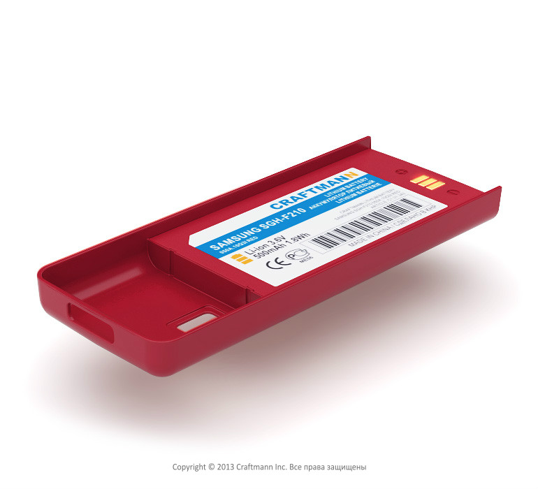  SAMSUNG SGH-F210 [ABGF218PC], 500 mAh CRAFTMANN