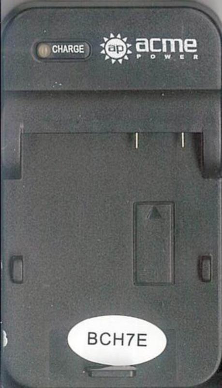 Зарядное устройство  AcmePower CH-P1640 (BCH7) 220В / 12В для аккумулятора PANASONIC DMW-BCH7