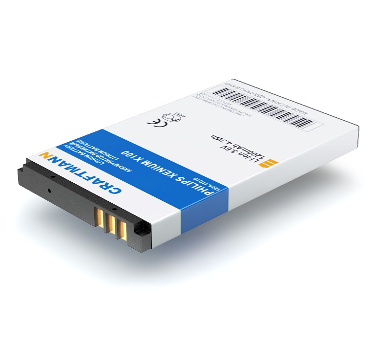  PHILIPS XENIUM 100 [A20ZDX/3ZP], 1200 mAh CRAFTMANN