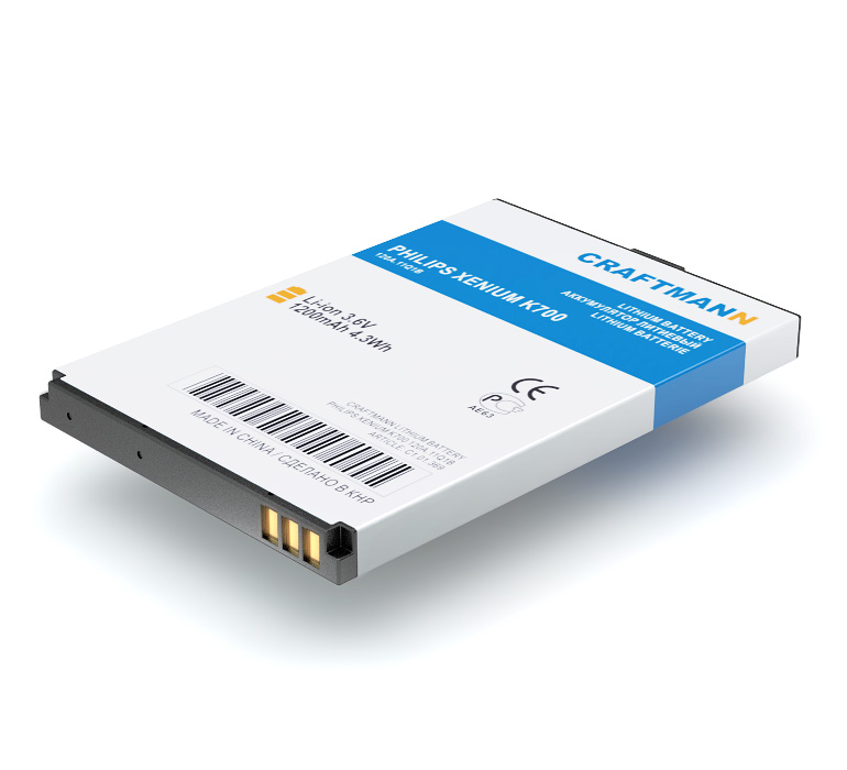  PHILIPS XENIUM K700 [A20VDP/3ZP], 1200 mAh CRAFTMANN