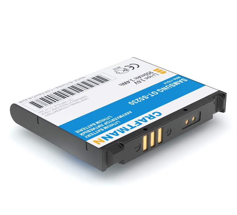  SAMSUNG GT-S5230 [AB603443CE], 950mAh CRAFTMANN