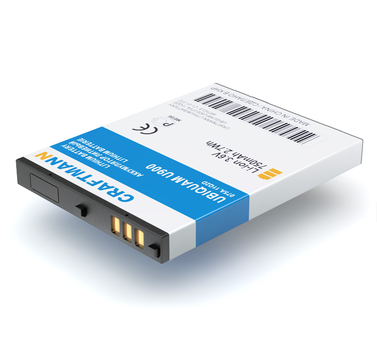  UBIQUAM U900 [UBP-D-900], 750 mAh CRAFTMANN